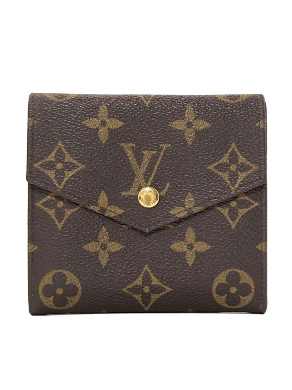 Louis Vuitton Porte Monnaie Billets Cartes Credit Bifold Wallet Monogram Canvas